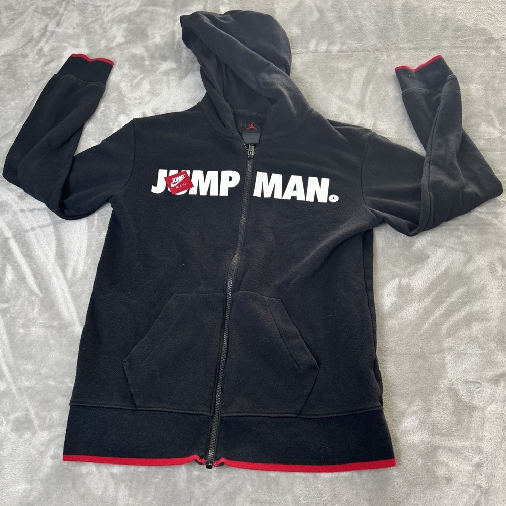 Nike Jordan Hoodie  12-13 Year Old L Black Jumpman